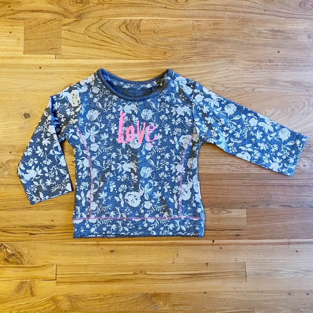 Noppies 3M Baby Long Sleeve Top for Valentine’s